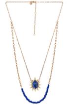 Burst Double Row Necklace
