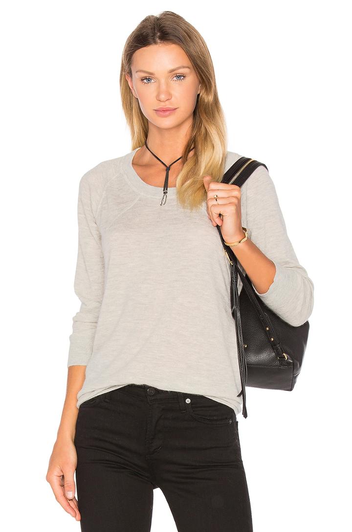 Round Neck Cashmere Sweater