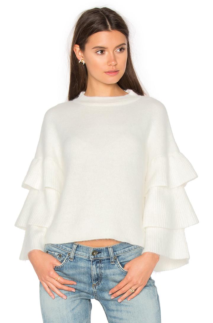 Exaggerated Sleeve Sweater