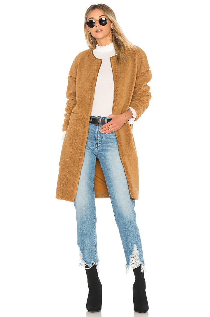 X Revolve Shiloh Faux Fur Coat