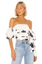X Revolve Leya Embroidered Top