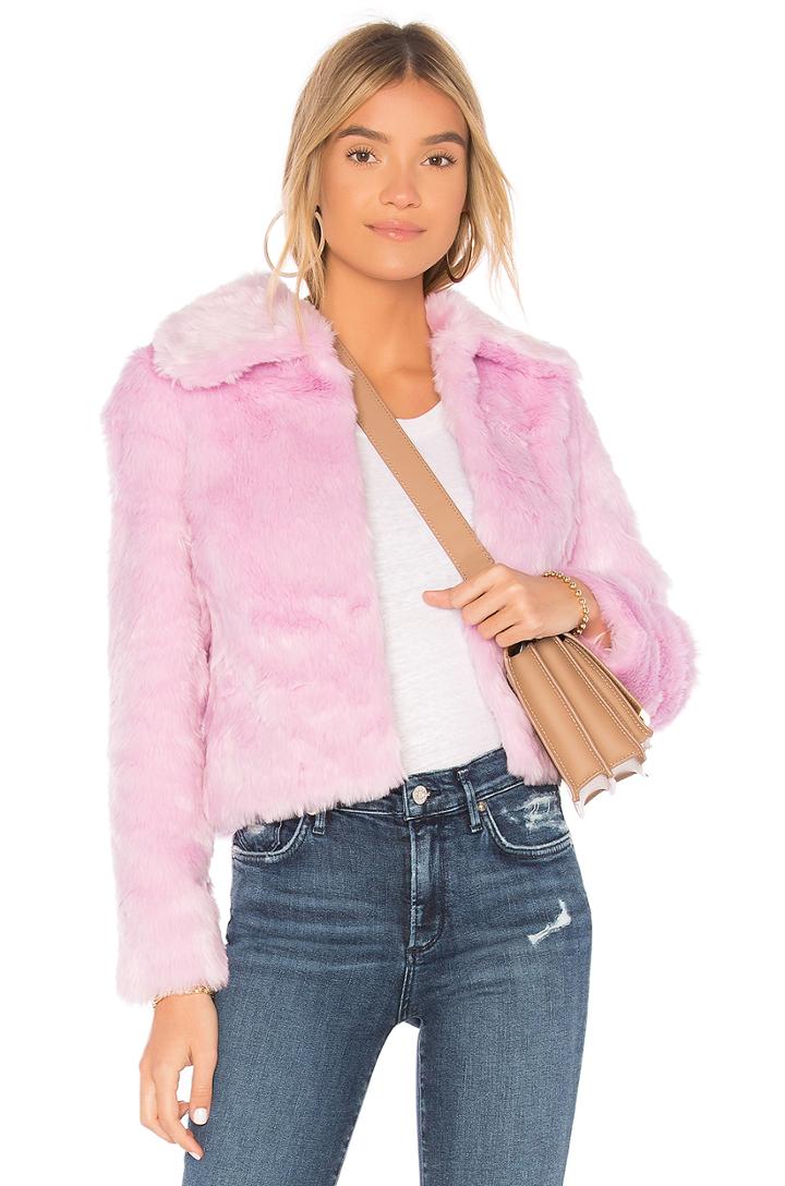 X Revolve Ryder Faux Fur Jacket