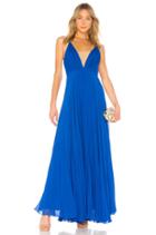Crinkle Chiffon Gown