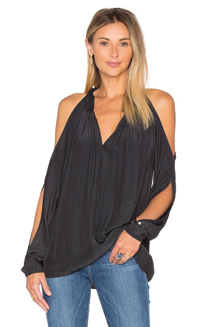 Milan Cold Shoulder Top