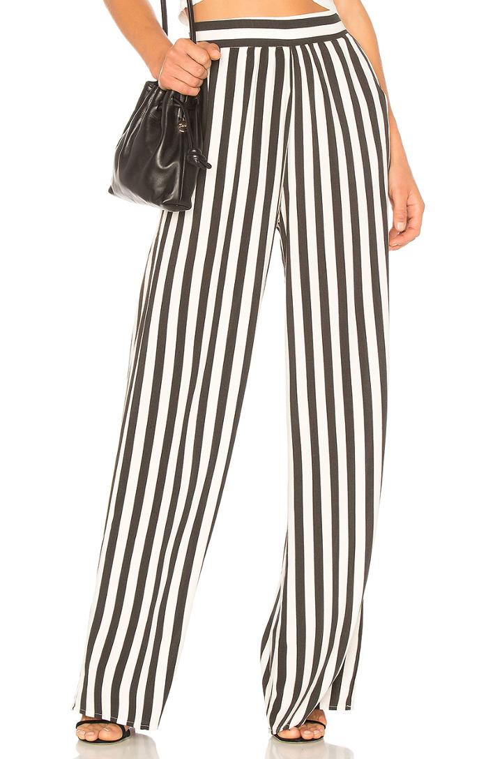 Palazzo Pant In Black Combo