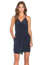 Sera Silk Cross Front Dress