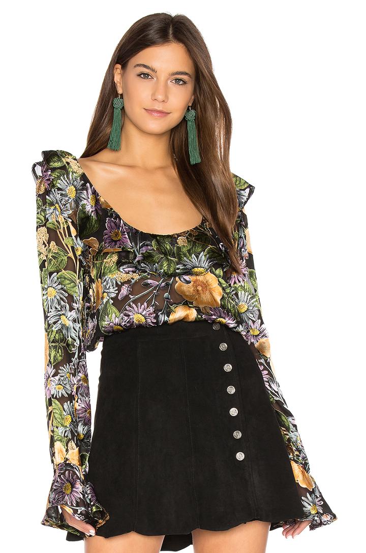 Luciana Ruffle Blouse