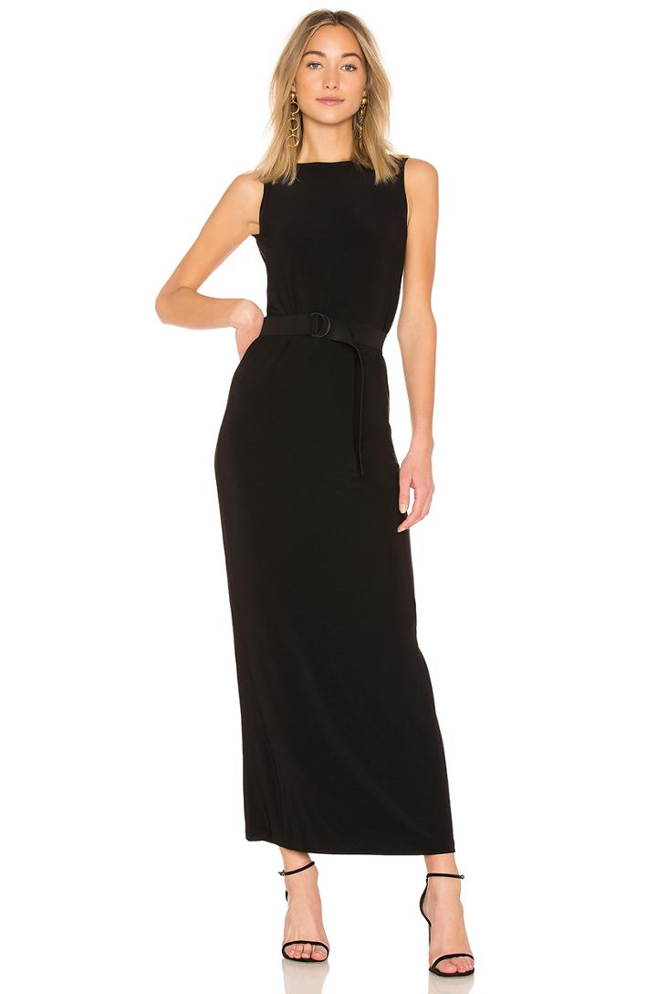 Sleeveless Low Back Dress