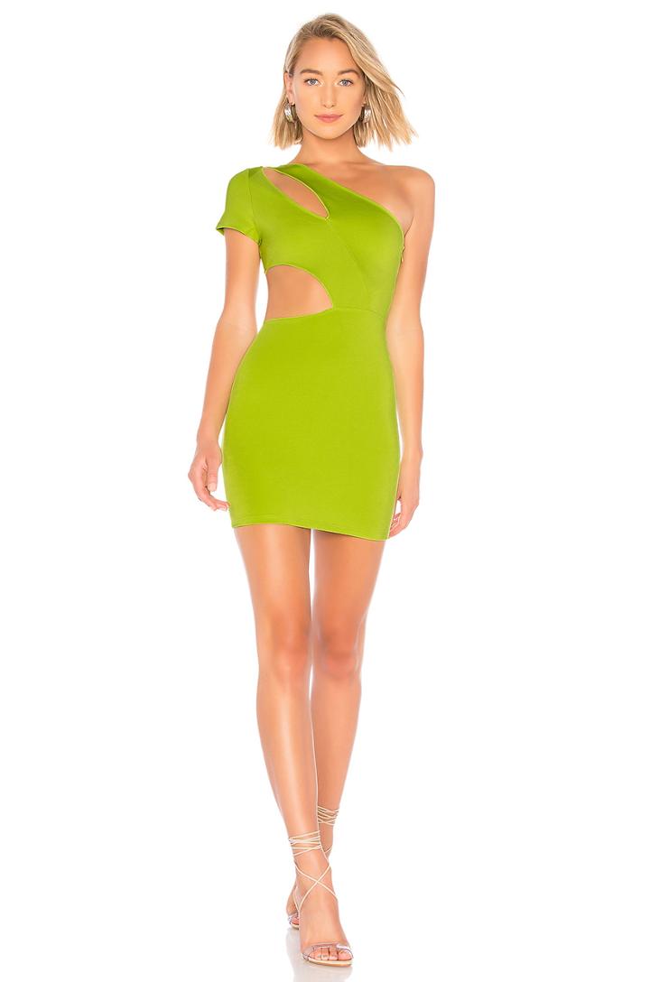 Letta Asymmetric Cut Out Bodycon