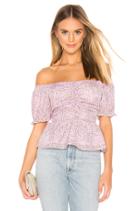 Sweetheart Neck Top With Balloon Sleeve