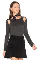 Knit Luxe Cut Out Top