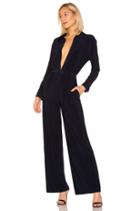 X Revolve Shirt Straight Leg Jumpsuit