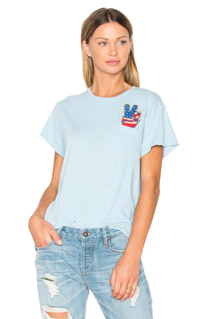 Peace Pocket Patch Tee