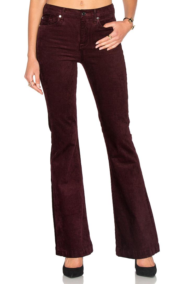 Ginger Corduroy Flare