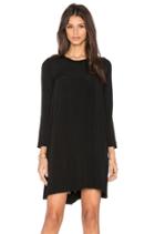 Long Sleeve Trapeze Dress