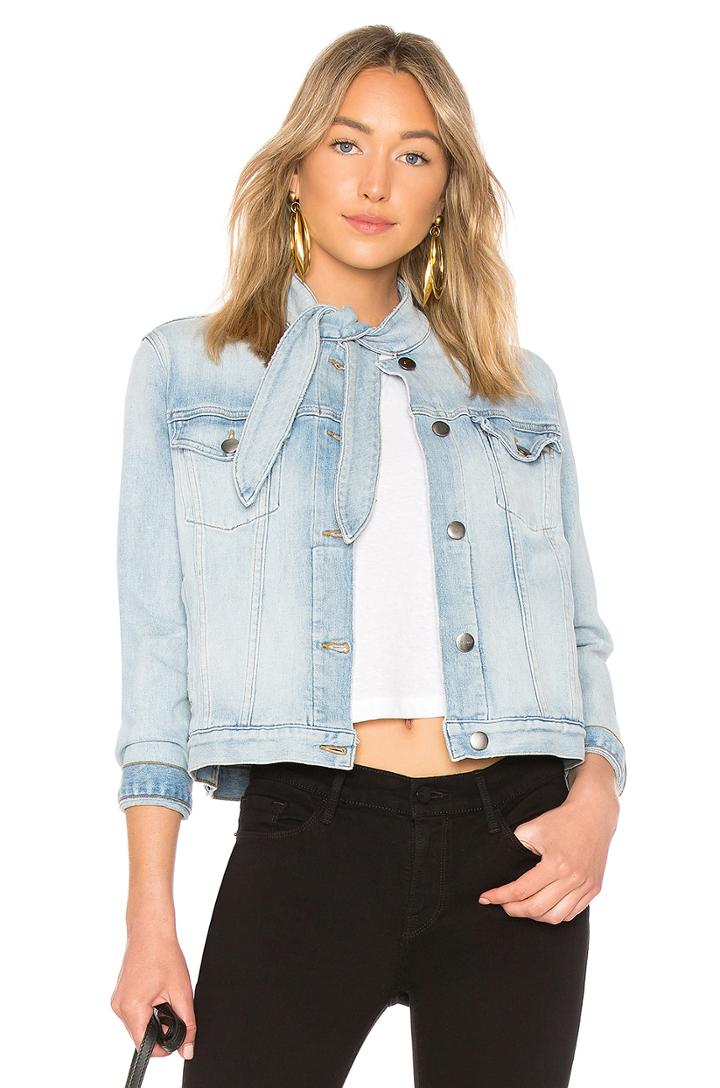 Tie Neck Jacket