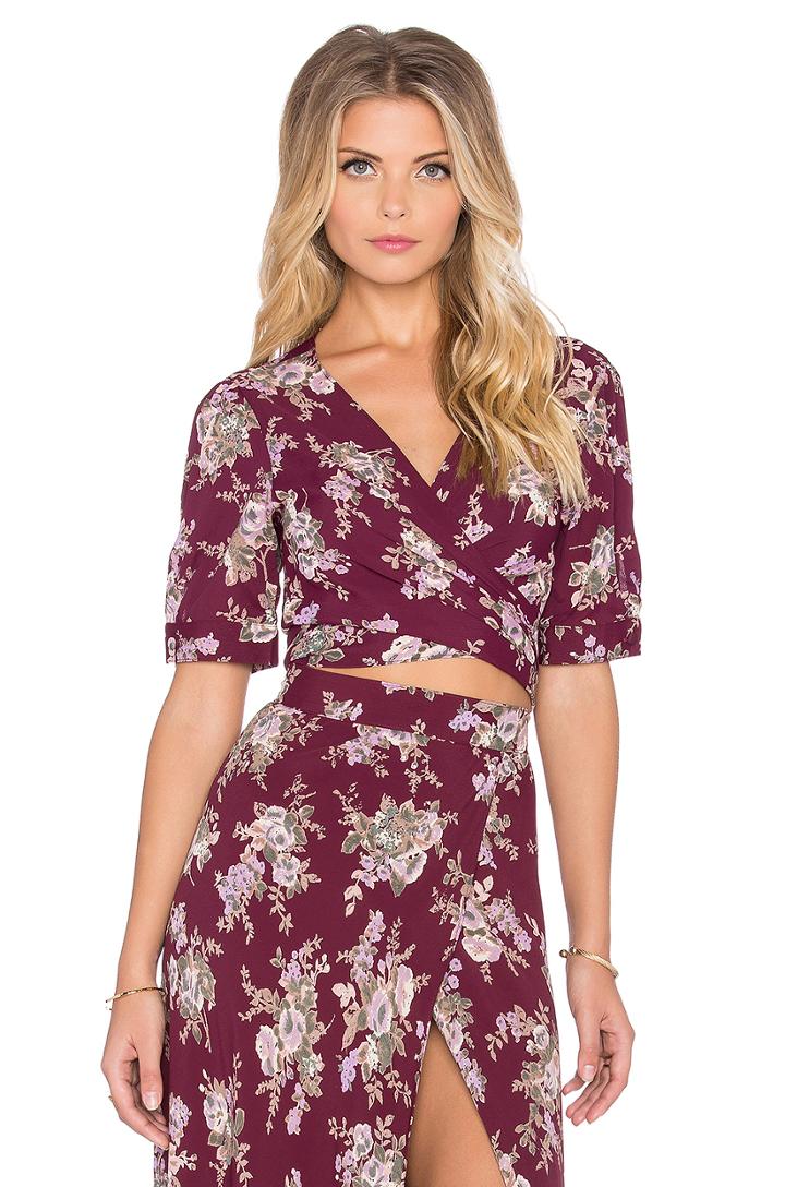 That's A Wrap Crop Top