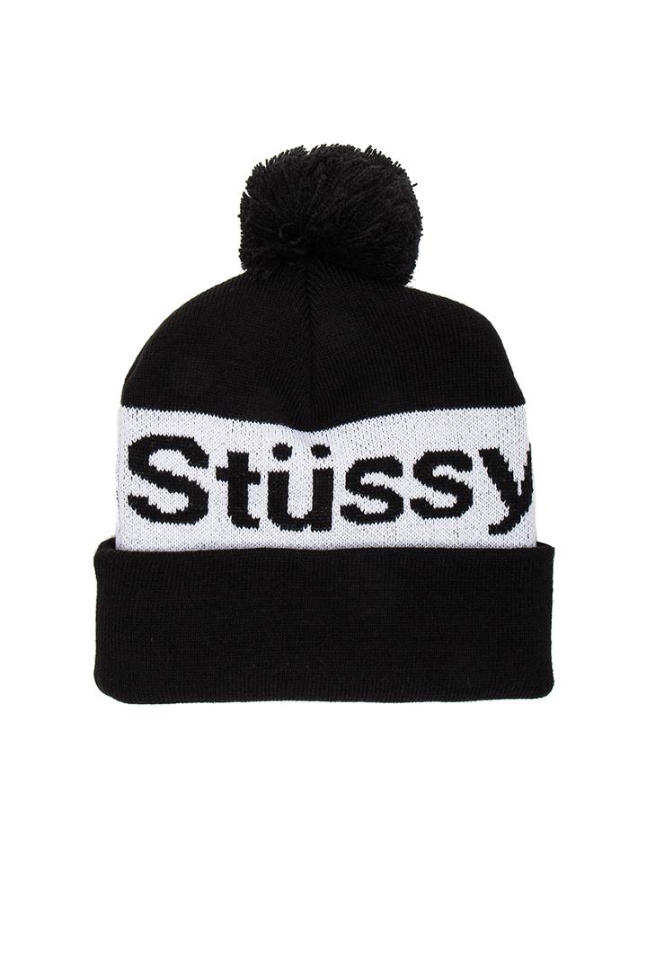 Helvetica Pom Beanie