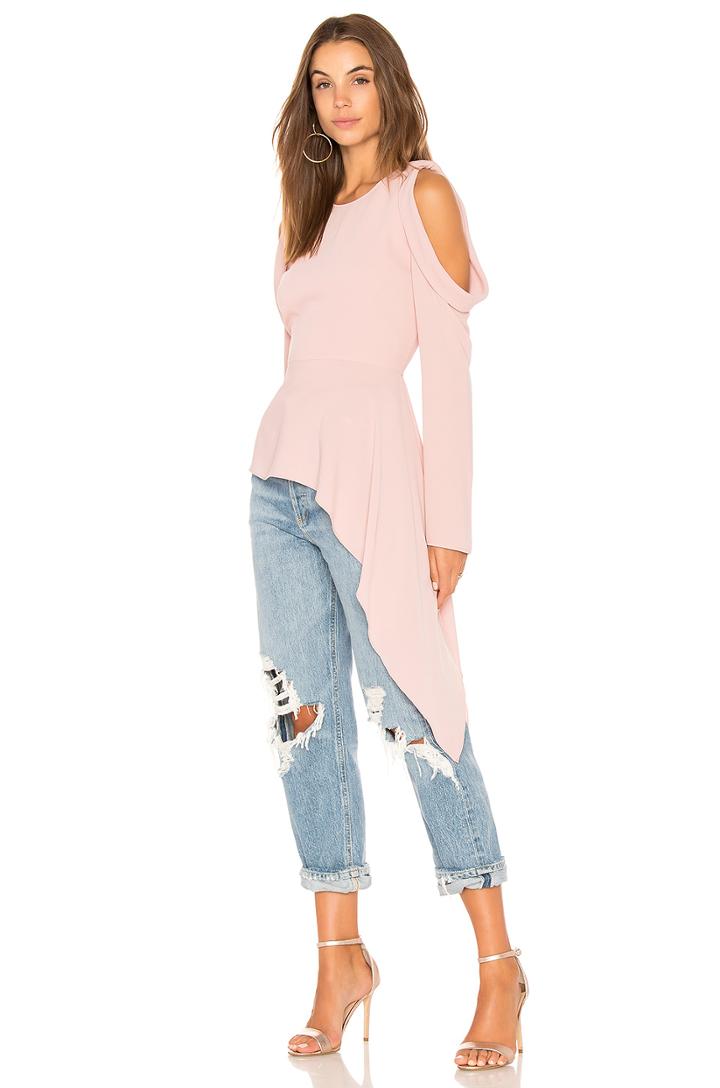 Este Peplum Top
