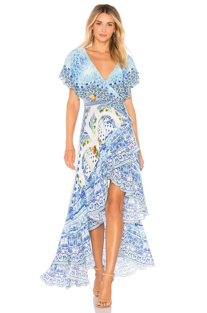 Frill Sleeve Dress