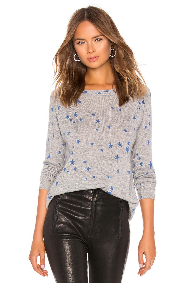 Star Print Sweater
