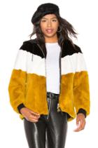 Fabia Reversible Rabbit Fur Jacket