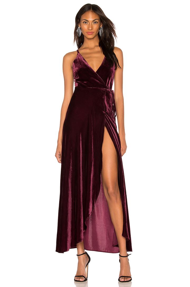Rush Hour Velvet Maxi Dress