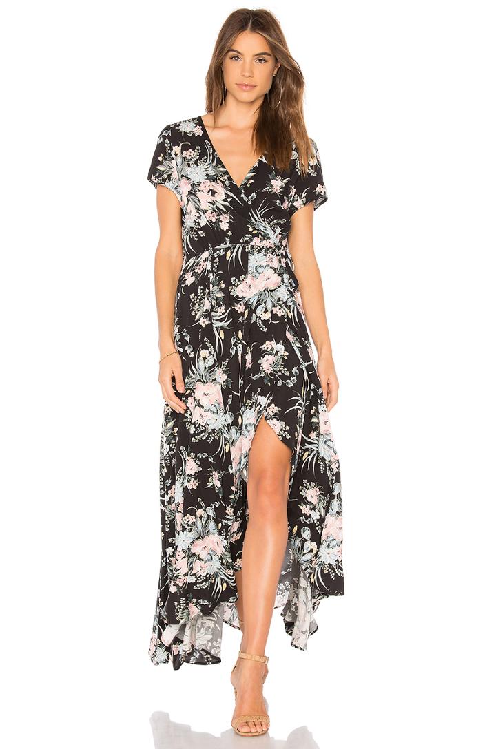 Scarlett Wrap Maxi Dress