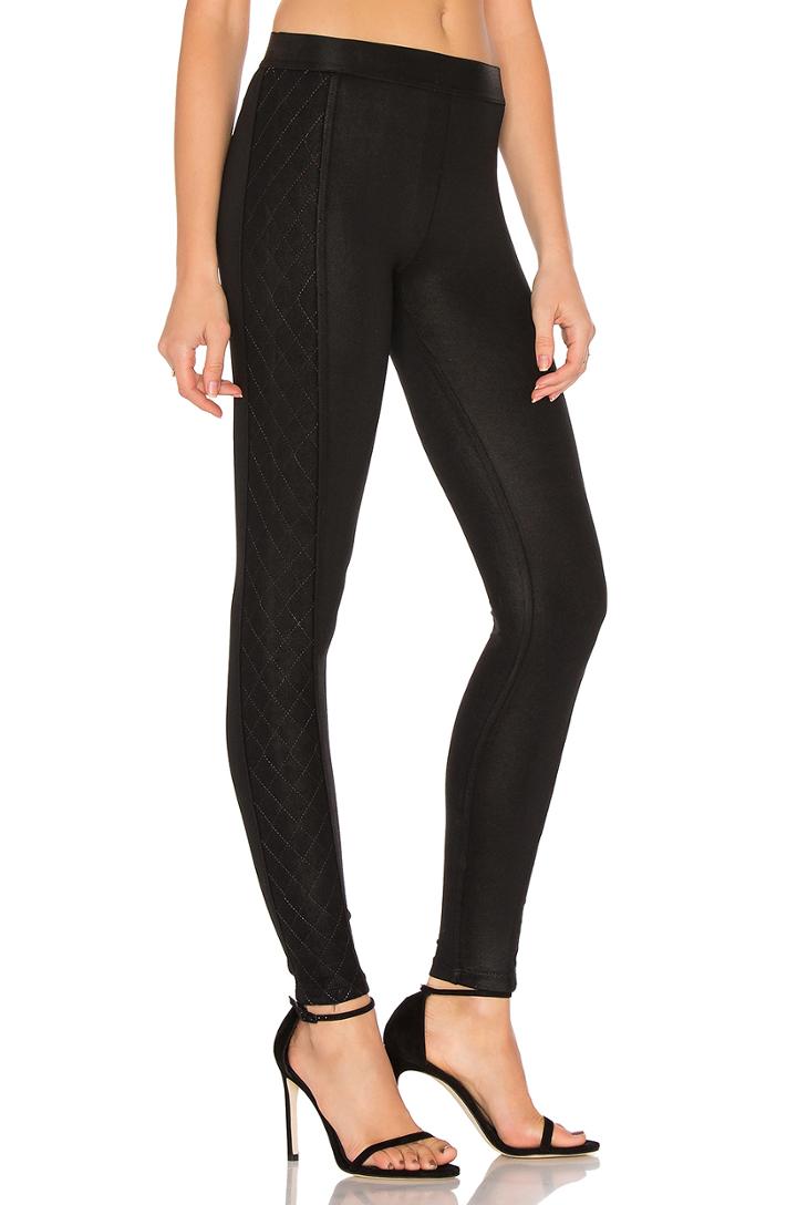 Quilted Tuxedo Legging
