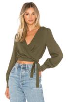 Marie Wrap Blouse