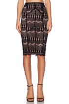 Lace Midi Skirt