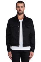 Denim Jacket Black Power Stretch