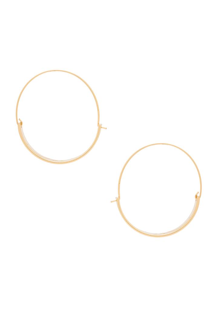 Thick And Thin Hoop Earrings
