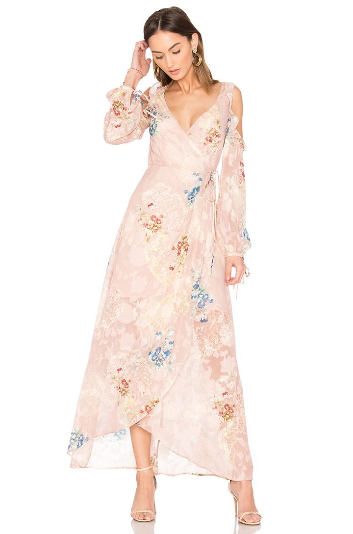 Hayley Frill Cold Shoulder Dress