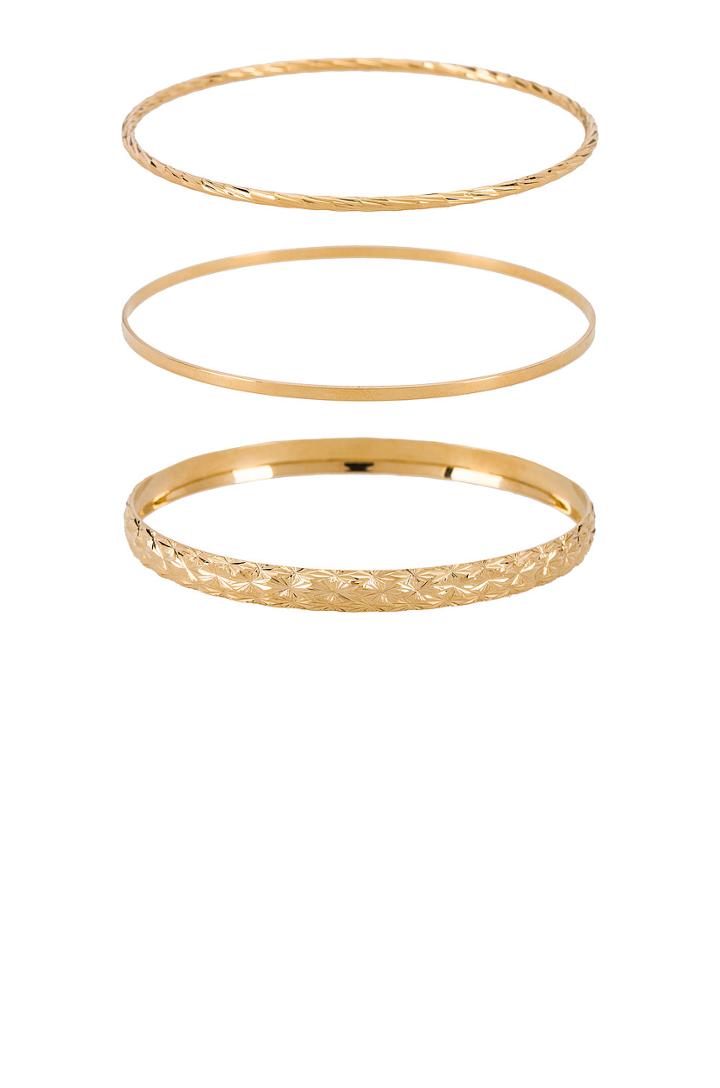 X Revolve The Bold & Finesse Bangle Set