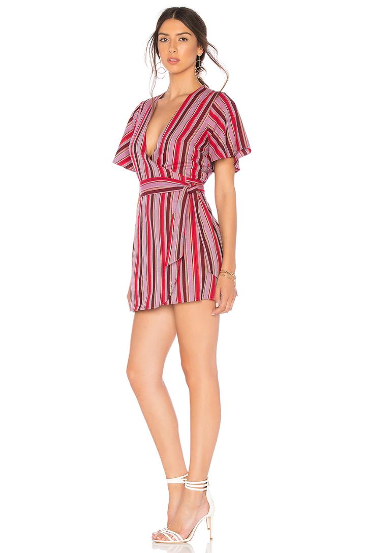 Sundowner Mini Wrap Dress