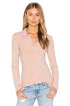 Rib Polo Top