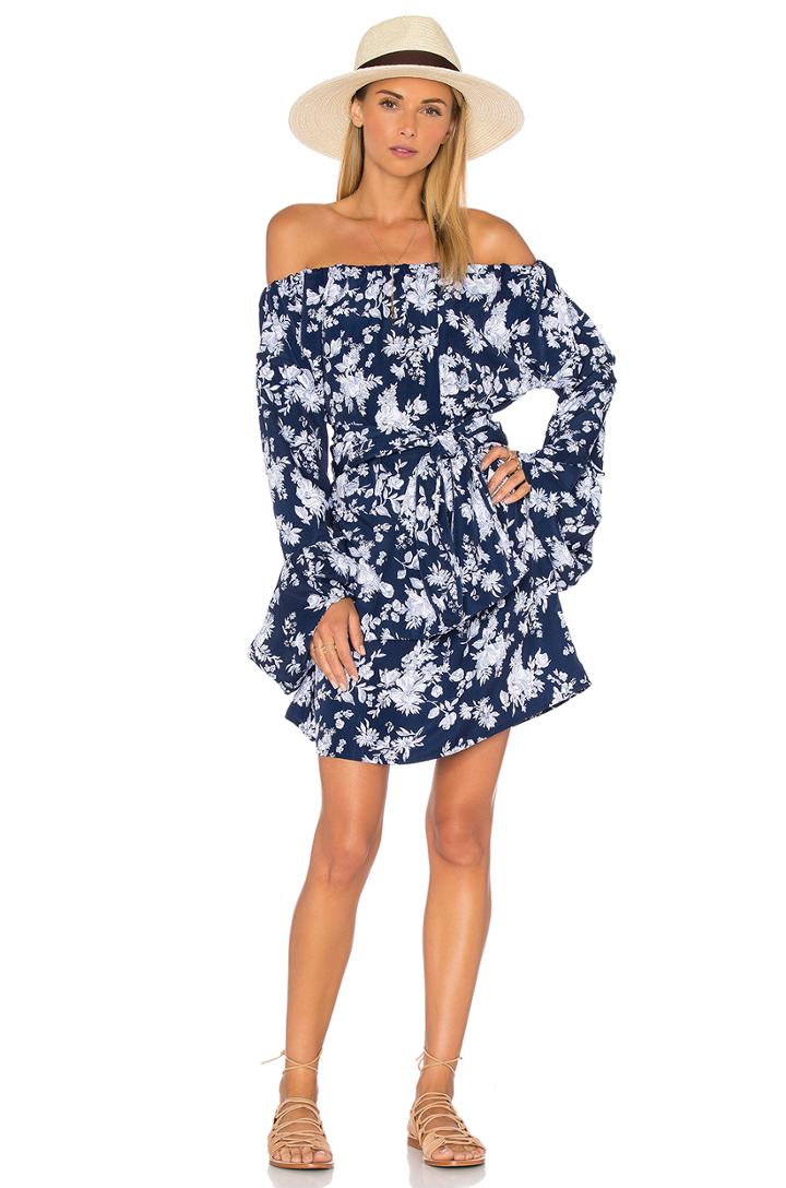 Lavanzo Tie Mini Dress