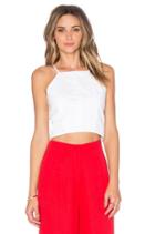 Button Front Crop Top