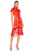 Rose Ceremony Midi Dress