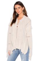 Ryley Lace Up Sweater