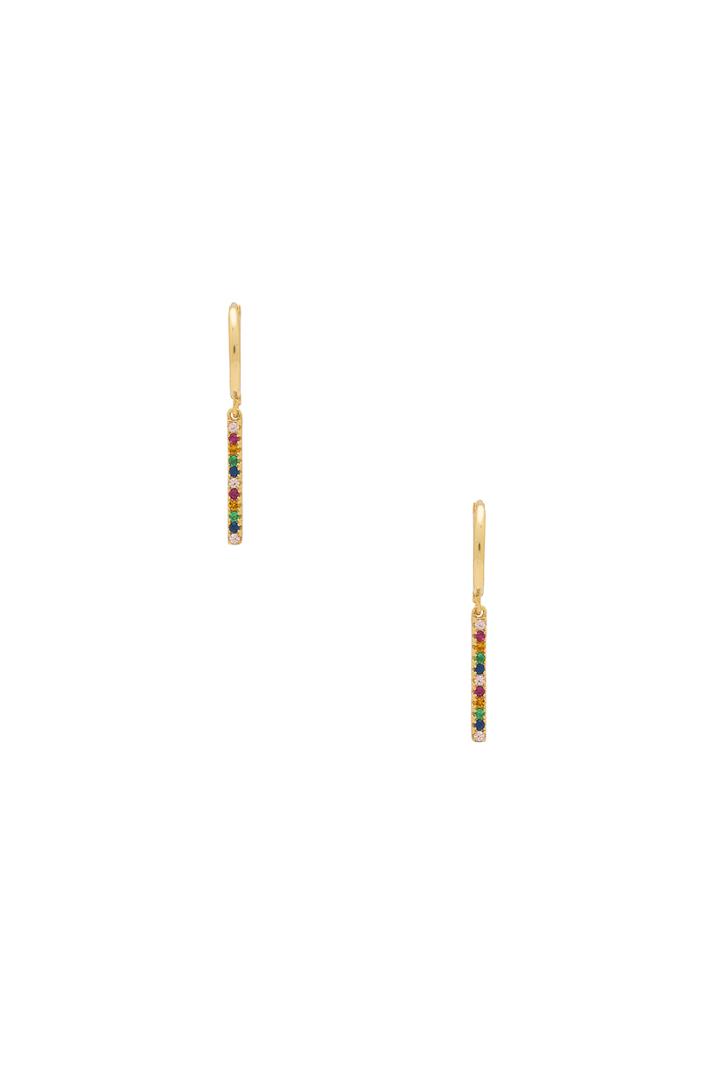 Rainbow Drop Earring