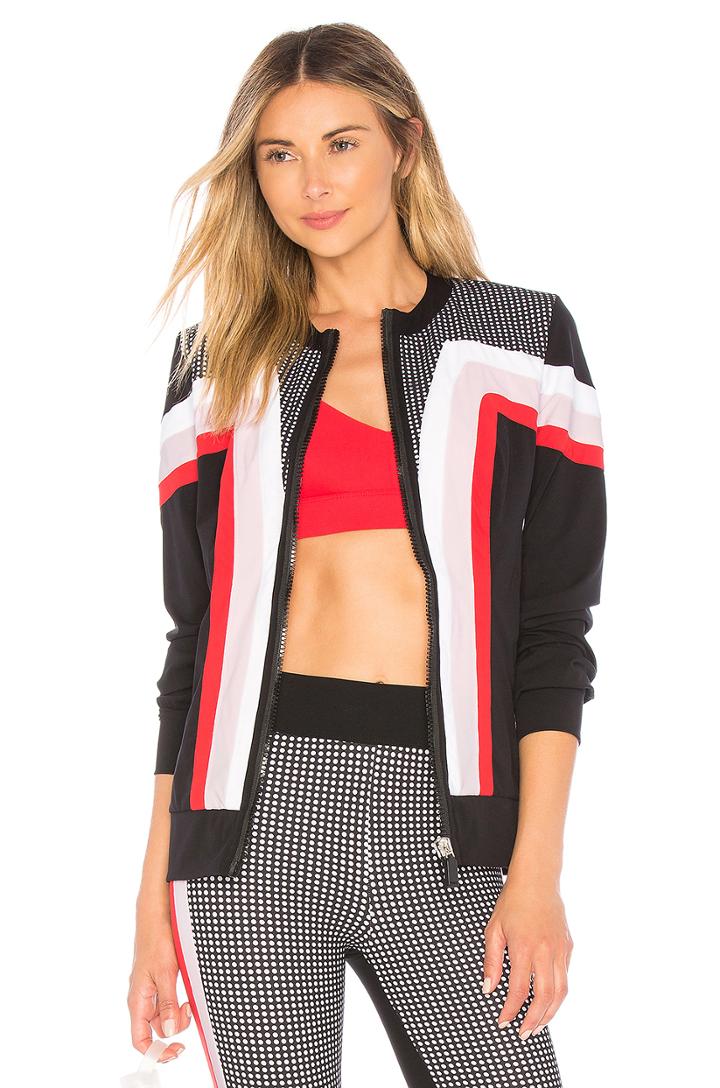 Huli Nola Long Sleeve Zip Up Jacket