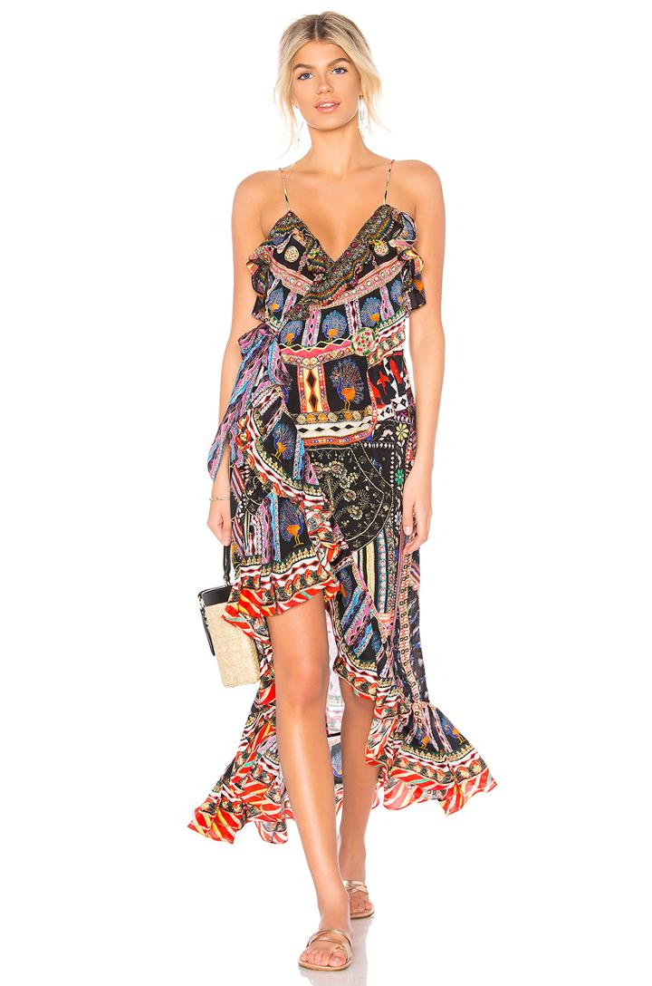 Long Way Home Frill Maxi Dress
