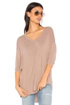 Slit Shoulder Tee
