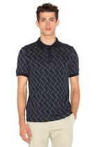 Abstract Jacquard Pique Shirt