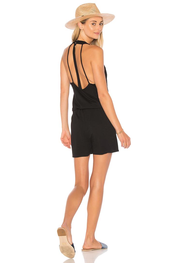 Strap Back Romper