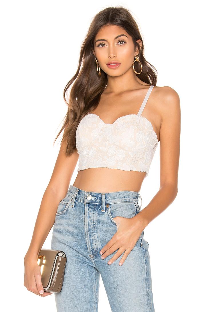 Liv Lace Bustier Top
