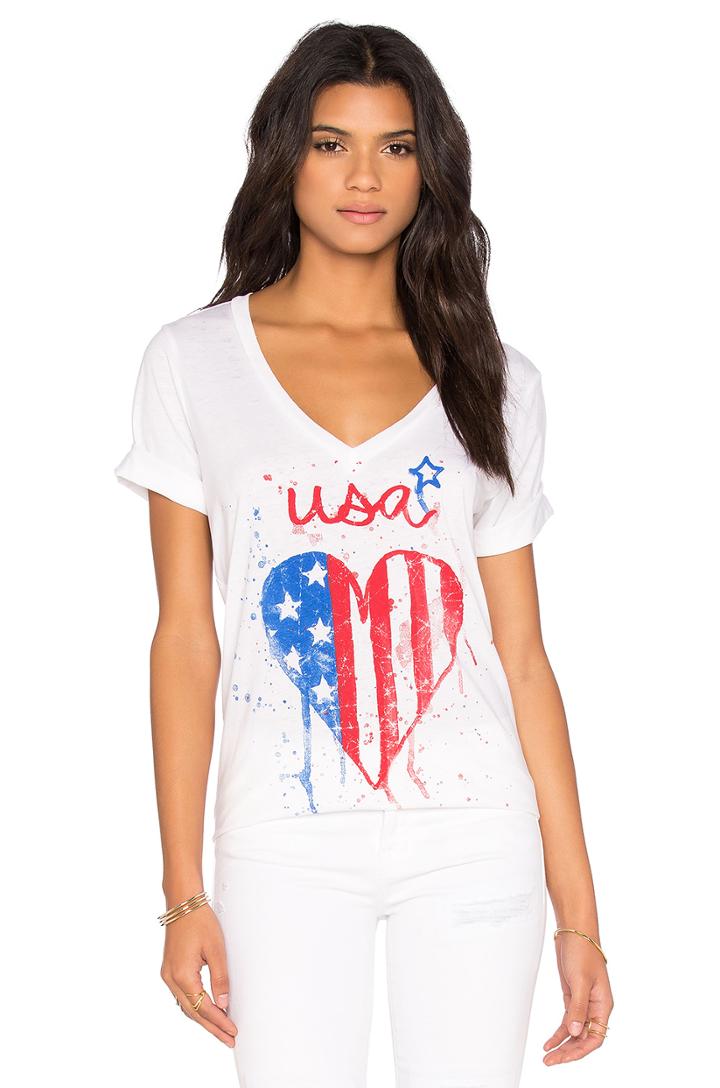 Usa Heart Tee