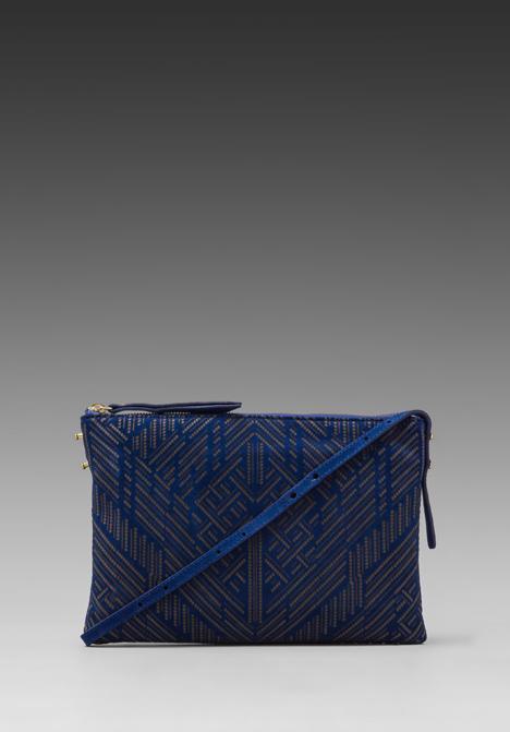 Cynthia Vincent Somer Crossbody Bag In Blue